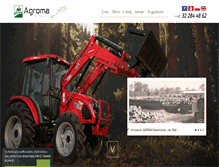 Tablet Screenshot of agroma-swierklaniec.pl